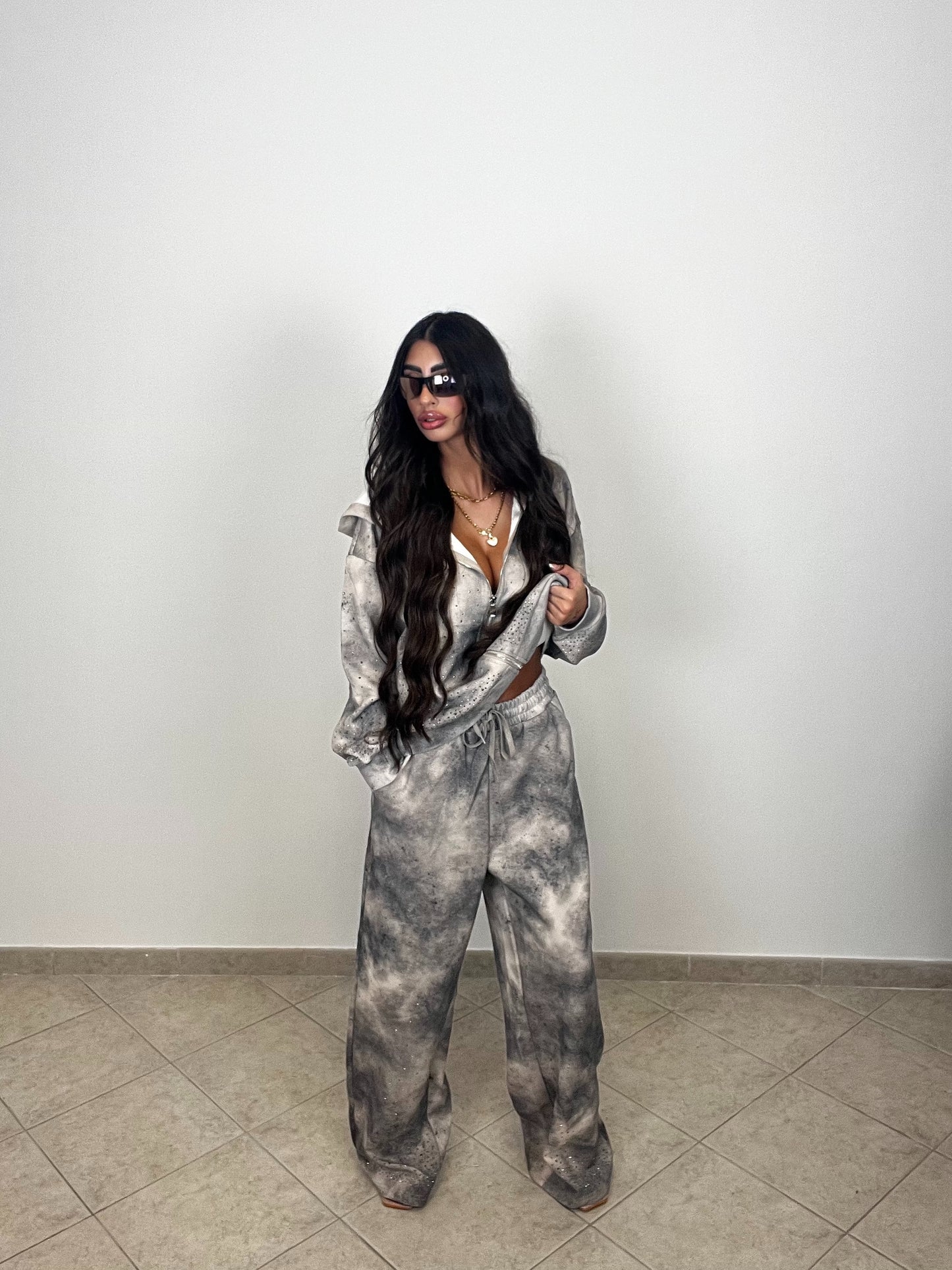 PREORDINE - SET TUTA SMOKE GREY
