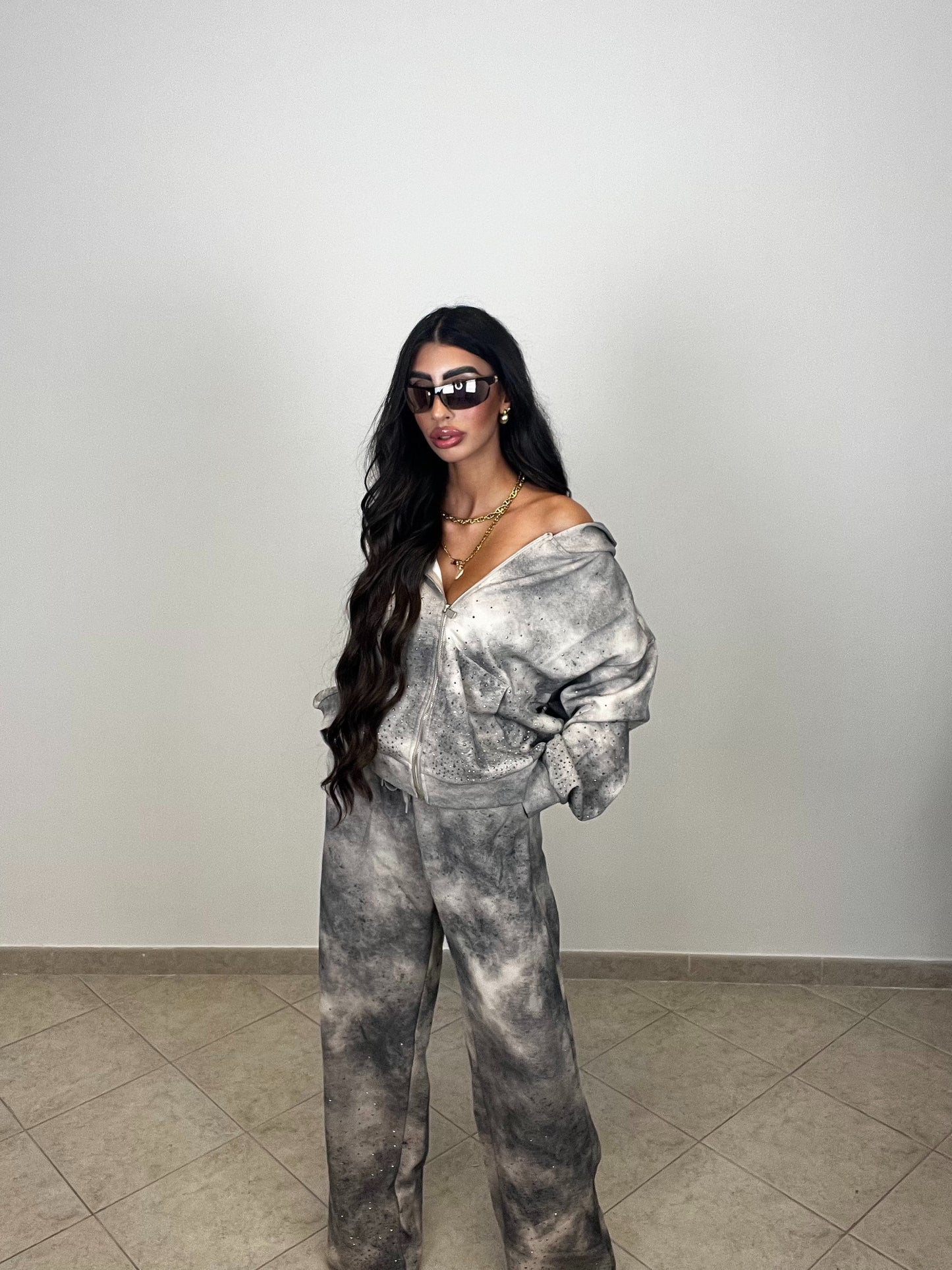 PREORDINE - SET TUTA SMOKE GREY