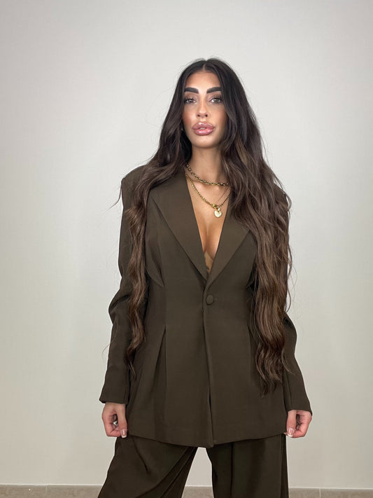 TAILLEUR OFFICE MARRONE