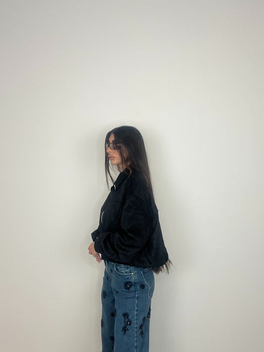 BOMB SCAMOSCIATO NERO