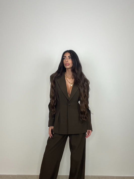 TAILLEUR OFFICE MARRONE