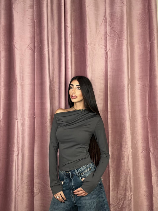 MAGLIA KOURTNEY GRIGIA